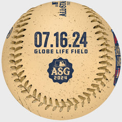 2024 MLB All-Star Game Gold Replica Baseball, 1 Ball