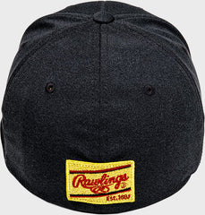 Rawlings Black Clover Gold Glove Fitted Hat