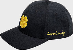 Rawlings Black Clover Gold Glove Fitted Hat