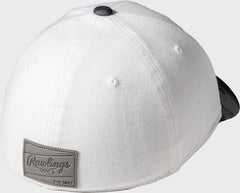 Rawlings Black Clover Leather Patch Camo Fitted Hat