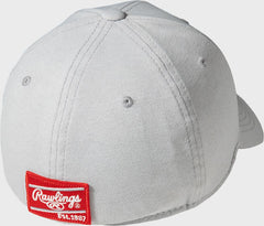 Rawlings Black Clover Outfield Fitted Hat