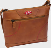 Rawlings Double Play Crossbody Purse, Tan