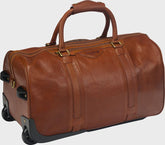 Rawlings Home Run Wheeled Duffle Bag, Tan