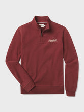 Rawlings x The Normal Brand Puremeso Weekend Quarter Zip, Maroon