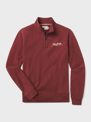 Rawlings x The Normal Brand Puremeso Weekend Quarter Zip, Maroon