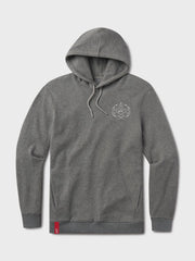 Rawlings x The Normal Brand Puremeso Fleece Hoodie, Athletic Grey