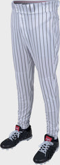 Rawlings 150 Jogger Fit Pinstripe Baseball Pants, Adult & Youth