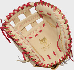 Rawlings Kinzie Hansen K9 Heart of the Hide 33-inch Fastpitch Softball Catcher's Mitt, Right Hand Throw