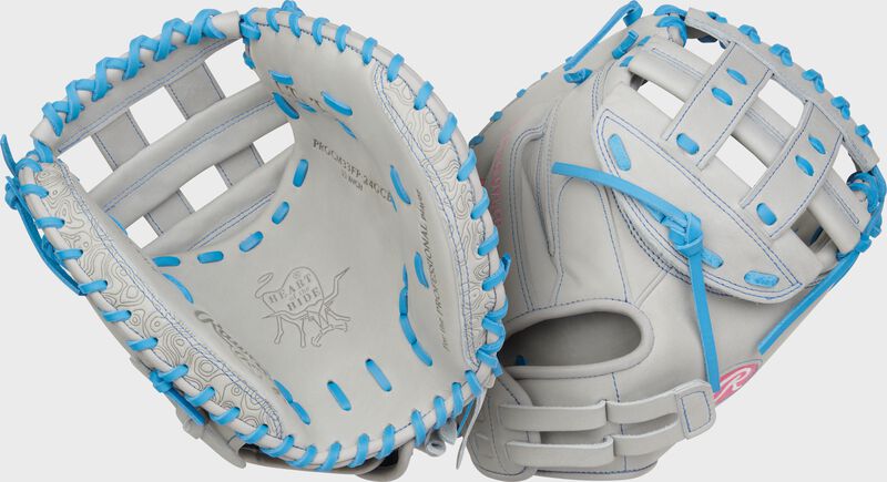 Heart of the Hide 33-inch Fastpitch Softball Catcher's Mitt, Right Hand Throw