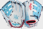 Rawlings Heart of the Hide Americana 12.5 in Fastpitch Softball Glove, Right Hand Throw