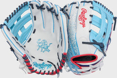 Rawlings Heart of the Hide Americana 12.5 in Fastpitch Softball Glove, Right Hand Throw