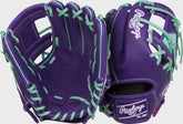 Heart of the Hide 11.5-Inch Purple Infield Glove, Right Hand Throw