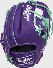 Heart of the Hide 11.5-Inch Purple Infield Glove, Right Hand Throw