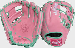 11.5" Heart of the Hide ContoUR Fit Pink Infield Glove, Right Hand Throw