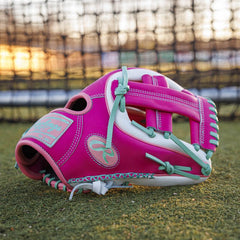Rawlings Exclusive Berry 11.5 Inch Infield Glove, Right Hand Throw