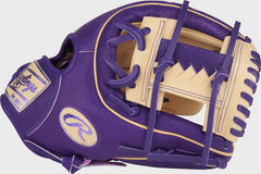 Heart of the Hide 11.75-Inch Purple Infield Glove, Right Hand Throw