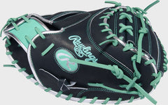 Rawlings Cal Raleigh Heart of the Hide 34-Inch Catcher's Mitt, Right Hand Throw