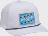 Rawlings White/Columbia Blue ColorSync Rope Hat