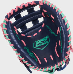 Rawlings R9 Series 33-inch Fastpitch Softball Catcher's Mitt, Right Hand Throw