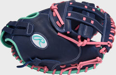 Rawlings R9 Series 33-inch Fastpitch Softball Catcher's Mitt, Right Hand Throw