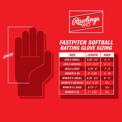Women's Workhorse OKC Fastpitch Batting Gloves