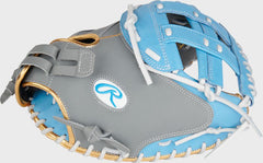Liberty Advanced Color Series 34 in Catcher's Mitt, Gray/Columbia Blue