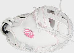 Liberty Advanced Color Series 34 in Catcher's Mitt, White/Pink