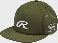 Rawlings Dark Green Buckle Clip Flex Hat