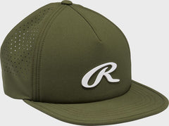 Rawlings Dark Green Buckle Clip Flex Hat