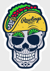Rawlings Taco Skull Sticker