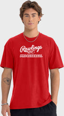 Rawlings Red Pro Baseball T-Shirt
