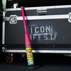 2026 Rawlings Icon Fest Pink USA Baseball Bat, -10