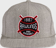 Rawlings Vintage Flat Bill Snapback Hat