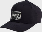 Rawlings Performance Snapback Hat, Black