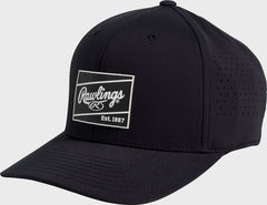 Rawlings Performance Snapback Hat, Black