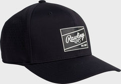 Rawlings Performance Snapback Hat, Black