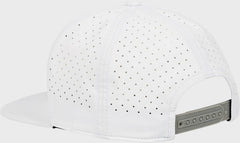 Rawlings White Home Plate Performance Flat Bill Snapback Hat