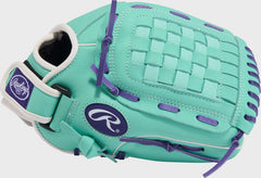 Rawlings Sure Catch Softball 11.5-inch Youth Fastpitch Softball Glove, Right Hand Throw