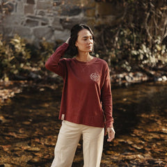Rawlings x The Normal Brand Women’s Fleece Splitside Pullover