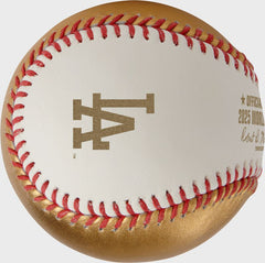 MLB 2025 Gold World Series Dueling Baseball, 1 Ball