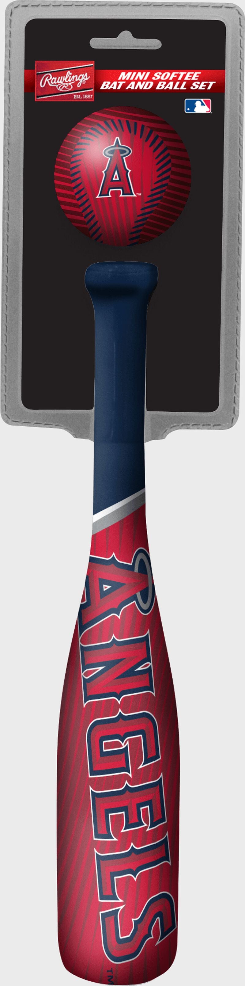 MLB Mini Slugger Softee Bat & Ball Set, All 30 Teams