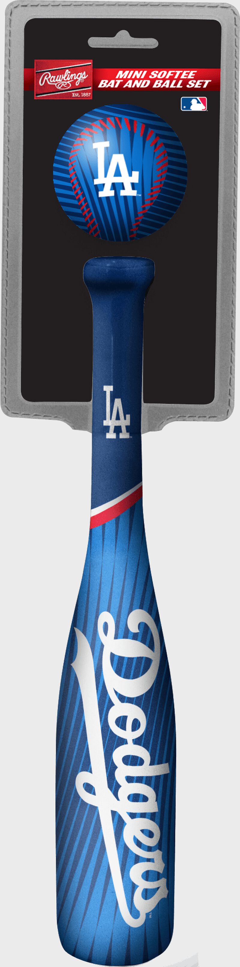 MLB Mini Slugger Softee Bat & Ball Set, All 30 Teams