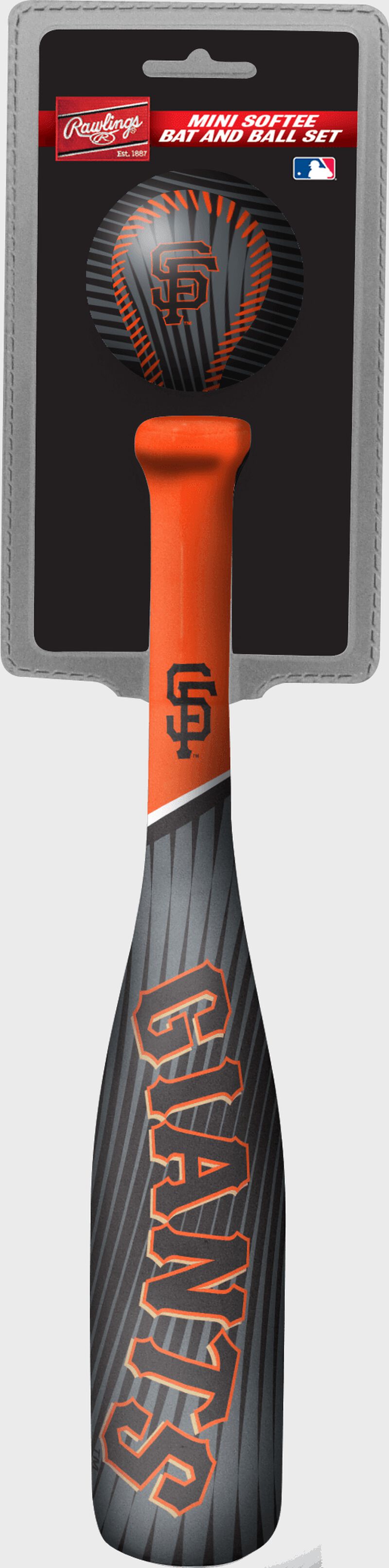 MLB Mini Slugger Softee Bat & Ball Set, All 30 Teams