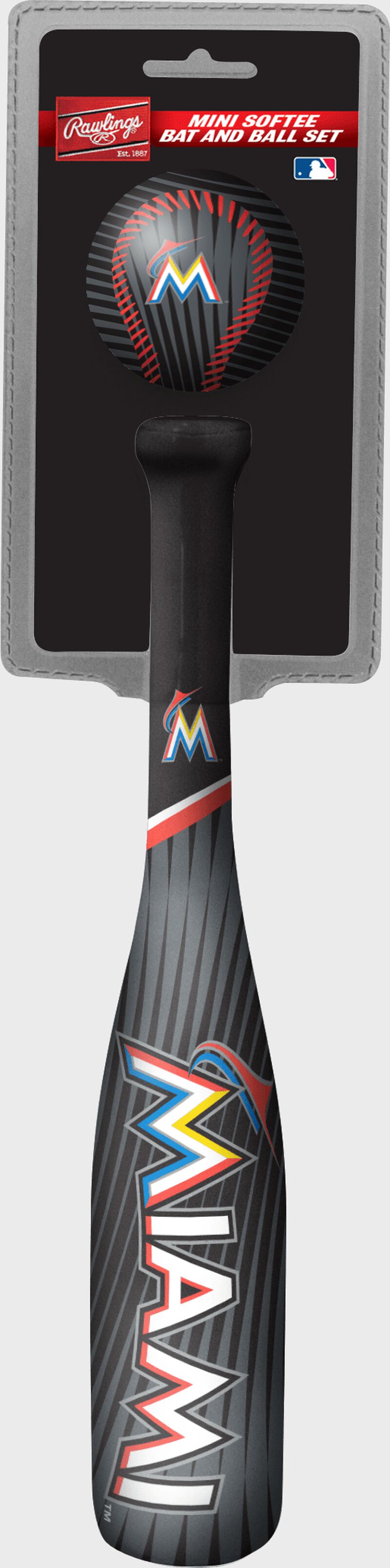 MLB Mini Slugger Softee Bat & Ball Set, All 30 Teams