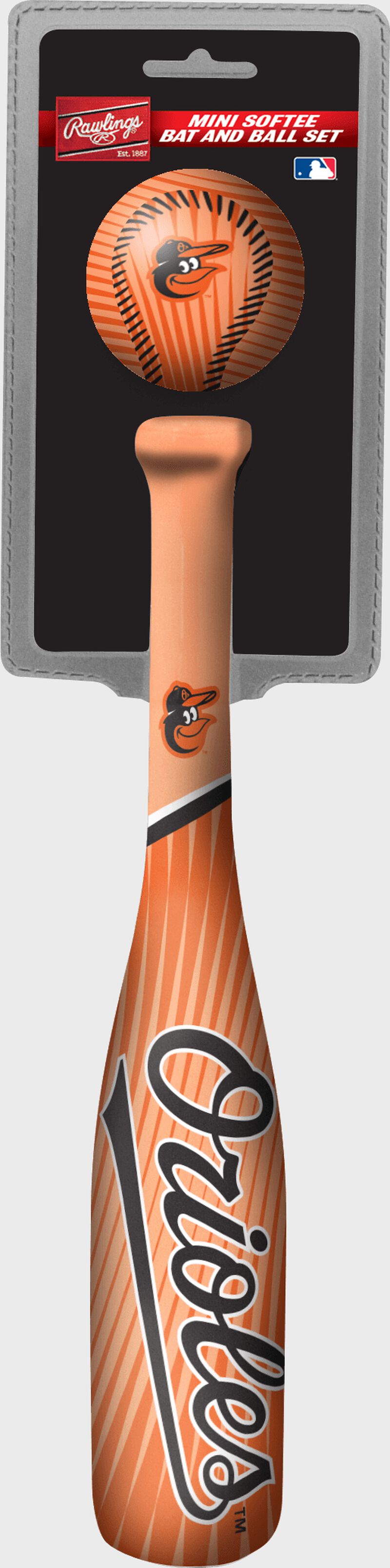 MLB Mini Slugger Softee Bat & Ball Set, All 30 Teams