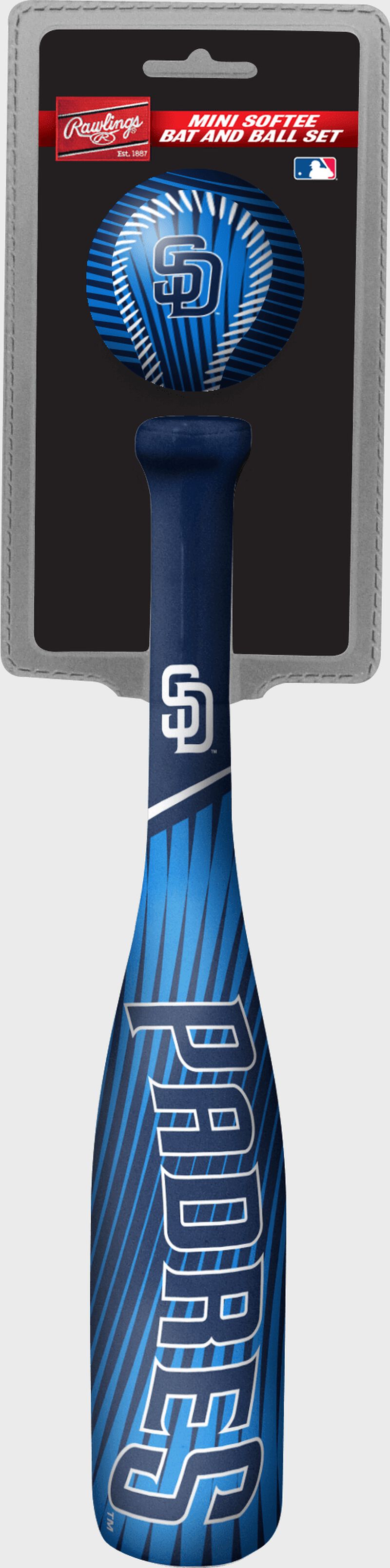 MLB Mini Slugger Softee Bat & Ball Set, All 30 Teams