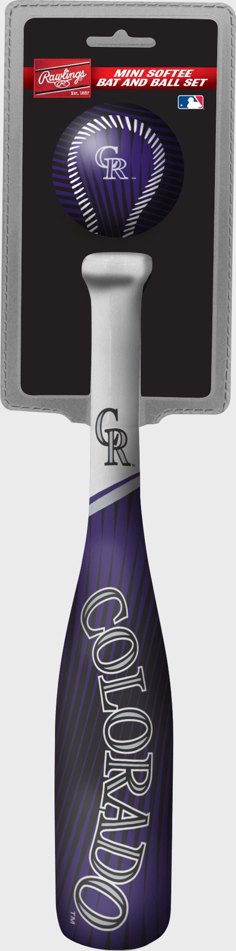 MLB Mini Slugger Softee Bat & Ball Set, All 30 Teams