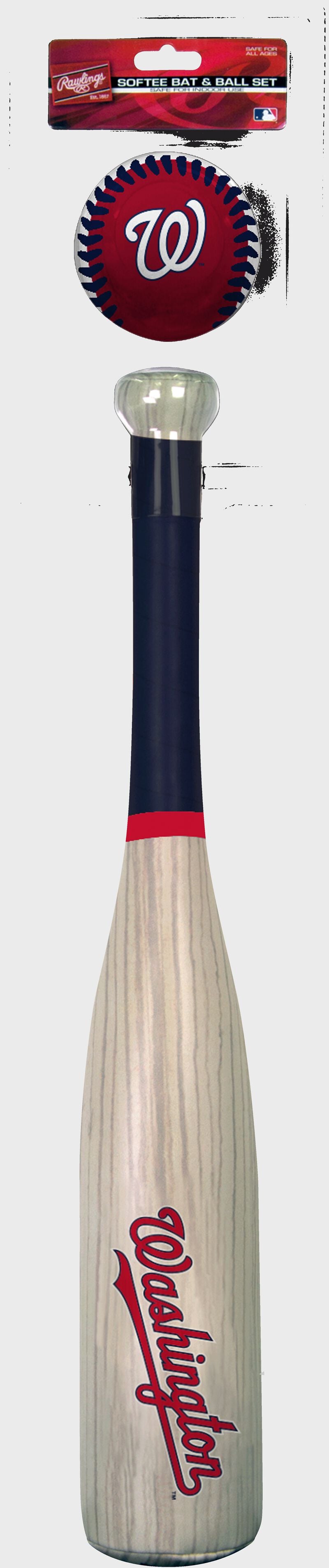 MLB Grand Slam Softee Bat & Ball Set, All 30 Teams