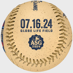 2024 MLB All-Star Game Gold Replica Baseball, 1 Ball