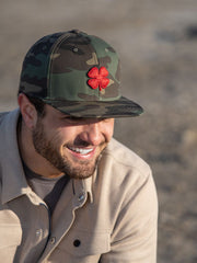 Rawlings Black Clover Game Day Camo Fitted Hat